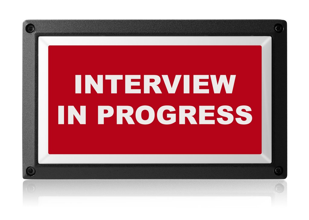 interview in progress